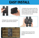 Molle Mount Vest Clip for Axon Taser Body 4 3 2 Camera Bodycam