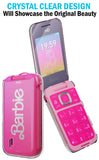 Clear Case Hard Shell Screen Cover for HMD Barbie Phone (USA VERSION) TA-1420