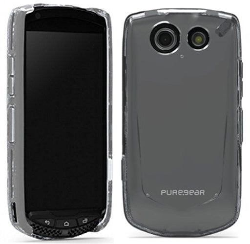 PUREGEAR SLIM SHELL CLEAR CASE COVER FOR VERIZON KYOCERA BRIGADIER E6782