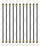 10x Bungee Cord Strap with Fence Hooks for Gamechanger Phone Mount Stability