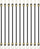 10x Bungee Cord Strap with Fence Hooks for Gamechanger Phone Mount Stability