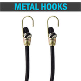 10x Bungee Cord Strap with Fence Hooks for Gamechanger Phone Mount Stability