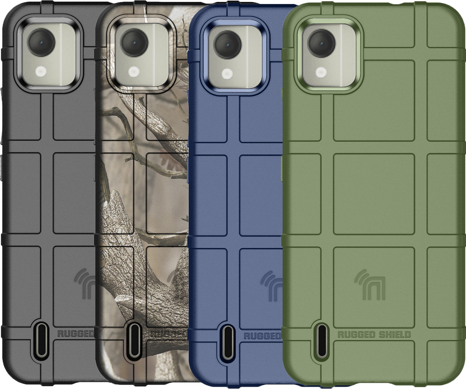 Special Ops Tactical Rugged Shield Case Grip Cover for Nokia C110 Phone Black Special Ops Tactical Rugged Shield Case Grip Cover for Nokia C110 Phone Black