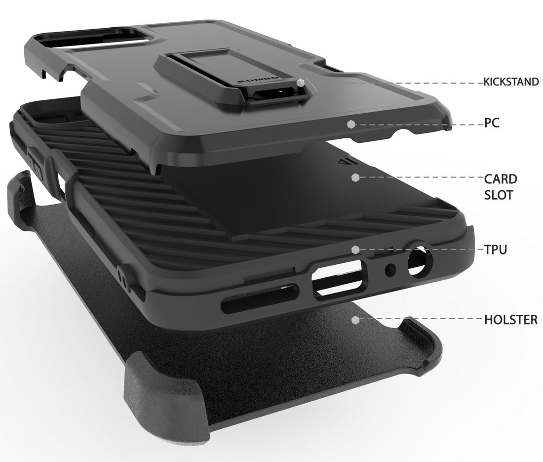 Case with Clip for Celero 5G+ Phone, Rugged Hybrid Cover with Stand and Credit Card Slot + Belt Hip Holster Combo for Boost Mobile Celero 5G Plus 6.9 Case with Clip for Celero 5G+ Phone, Rugged Hybrid Cover with Stand and Credit Card Slot + Belt Hip Holster Combo for Boost Mobile Celero 5G Plus 6.9