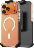 Case & Belt Clip Holster for iPhone 17 Pro Max (Compatible with Magsafe) - Clear