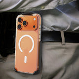 Case & Belt Clip Holster for iPhone 17 Pro Max (Compatible with Magsafe) - Clear