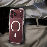 Case & Belt Clip Holster for iPhone 18 Pro (Compatible with Magsafe) - Clear