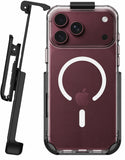 Case & Belt Clip Holster for iPhone 18 Pro (Compatible with Magsafe) - Clear