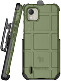 Special Ops Rugged Case and Belt Clip Holster Combo for Nokia C110 Phone