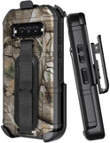 Rugged Shield Case + Hand Strap + Belt Clip Holster for Kyocera DuraForce Pro 3