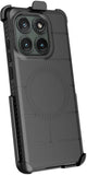 Case & Belt Clip Holster for Motorola Edge 2025 Phone (Compatible with Magsafe)