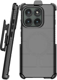 Case & Belt Clip Holster for Motorola Edge 2025 Phone (Compatible with Magsafe)