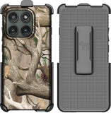 Case & Belt Clip Holster for Motorola Edge 2025 Phone (Compatible with Magsafe)