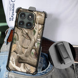 Case & Belt Clip Holster for Motorola Edge 2025 Phone (Compatible with Magsafe)
