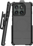 Case & Belt Clip Holster for Motorola Edge 2025 Phone (Compatible with Magsafe)