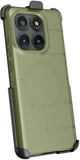 Case & Belt Clip Holster for Motorola Edge 2025 Phone (Compatible with Magsafe)