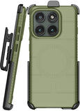 Case & Belt Clip Holster for Motorola Edge 2025 Phone (Compatible with Magsafe)