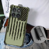 Case & Belt Clip Holster for Motorola Edge 2025 Phone (Compatible with Magsafe)