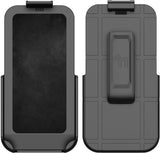 Black Belt Clip Holster for iPhone 17e / 16e (made to fit slim/standard cases)