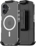 Case & Belt Clip Holster for iPhone 17 (Compatible with Magsafe) - Clear