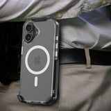 Case & Belt Clip Holster for iPhone 17 (Compatible with Magsafe) - Clear