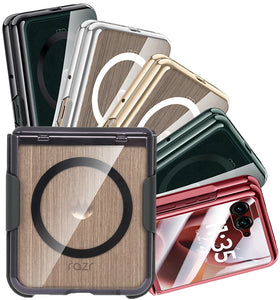 Case and Belt Clip for Motorola RAZR ULTRA 2025 Phone - Compatible with MagSafe