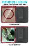 Case and Belt Clip for Motorola RAZR ULTRA 2025 Phone - Compatible with MagSafe
