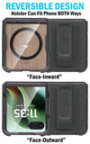 Case and Belt Clip for Motorola RAZR ULTRA 2025 Phone - Compatible with MagSafe