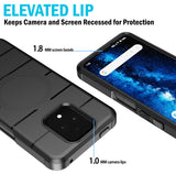 Rugged TPU Case Cover for Sonim XP Pro 5G Phone, X800 (Compatible with Magsafe)