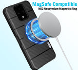 Rugged TPU Case Cover for Sonim XP Pro 5G Phone, X800 (Compatible with Magsafe)