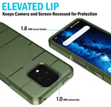 Rugged TPU Case Cover for Sonim XP Pro 5G Phone, X800 (Compatible with Magsafe)