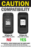 Belt Clip Holster Case for Sonim XP3 Plus 5G Phone (XP3plus X320 2025) - Black