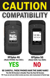 Grid Texture Slim Hard Shell Case Cover for Sonim XP3 Plus 4G (XP3900) XP3plus