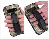 Rugged Shield Case + Hand Strap + Belt Clip Holster for Kyocera DuraForce Pro 3