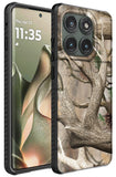 Case & Belt Clip Holster for Motorola Edge 2025 Phone (Compatible with Magsafe)