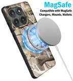 Case & Belt Clip Holster for Motorola Edge 2025 Phone (Compatible with Magsafe)