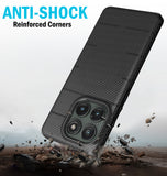 Case & Belt Clip Holster for Motorola Edge 2025 Phone (Compatible with Magsafe)