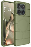 Case & Belt Clip Holster for Motorola Edge 2025 Phone (Compatible with Magsafe)