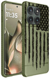 Case & Belt Clip Holster for Motorola Edge 2025 Phone (Compatible with Magsafe)
