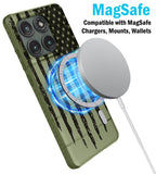 Case & Belt Clip Holster for Motorola Edge 2025 Phone (Compatible with Magsafe)