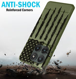 Case & Belt Clip Holster for Motorola Edge 2025 Phone (Compatible with Magsafe)