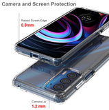 AquaFlex Transparent Anti-Shock Clear Case Cover for Moto Edge 5G UW (2021)
