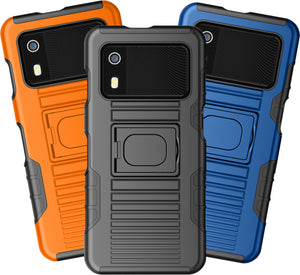 Rugged Hybrid Case with Ring Grip Stand for Zebra EM45 RFID Mobile