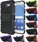 GRENADE GRIP RUGGED SKIN HARD CASE COVER STAND FOR SAMSUNG GALAXY J3 EMERGE 2017