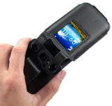 Black Leather Case Screen Cover Belt Clip for AT&T Cingular Flex Flip Phone