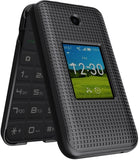 Hard Case and Belt Clip Holster for Cingular Flex 2 Flip Phone (Debut Flex)