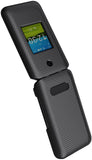Hard Case and Belt Clip Holster for Cingular Flex 2 Flip Phone (Debut Flex)