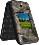 Grid Textured Hard Case Slim Cover for AT&T Cingular Flex 2 Phone (Debut Flex)