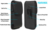Case and Belt Clip Pouch for Galaxy Z Fold 7 Phone - Compatible with MagSafe