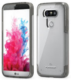 PUREGEAR SLIM SHELL PRO BLACK/CLEAR ANTI-SHOCK CASE COVER FOR LG G5 PHONE